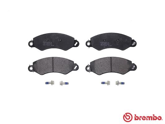 A.B.S. P B1 002 BREMBO Bremsbelagsatz, Scheibenbremse